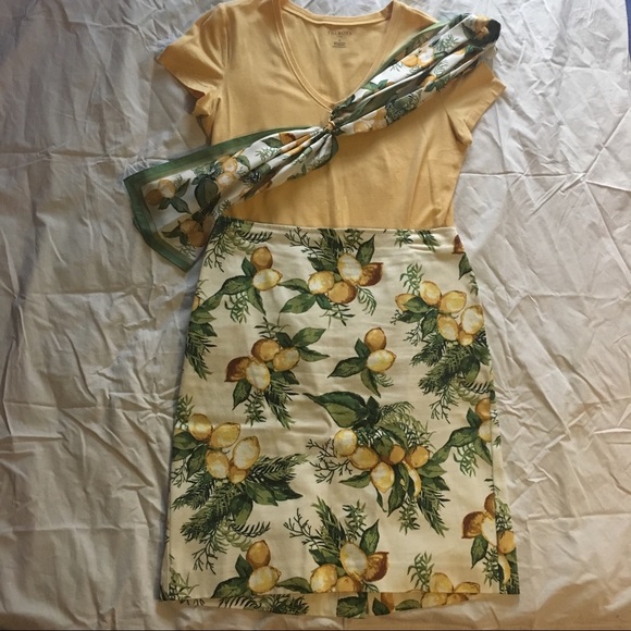 Talbots Dresses & Skirts - Talbots Lemonade Skirt Set Size 8/M